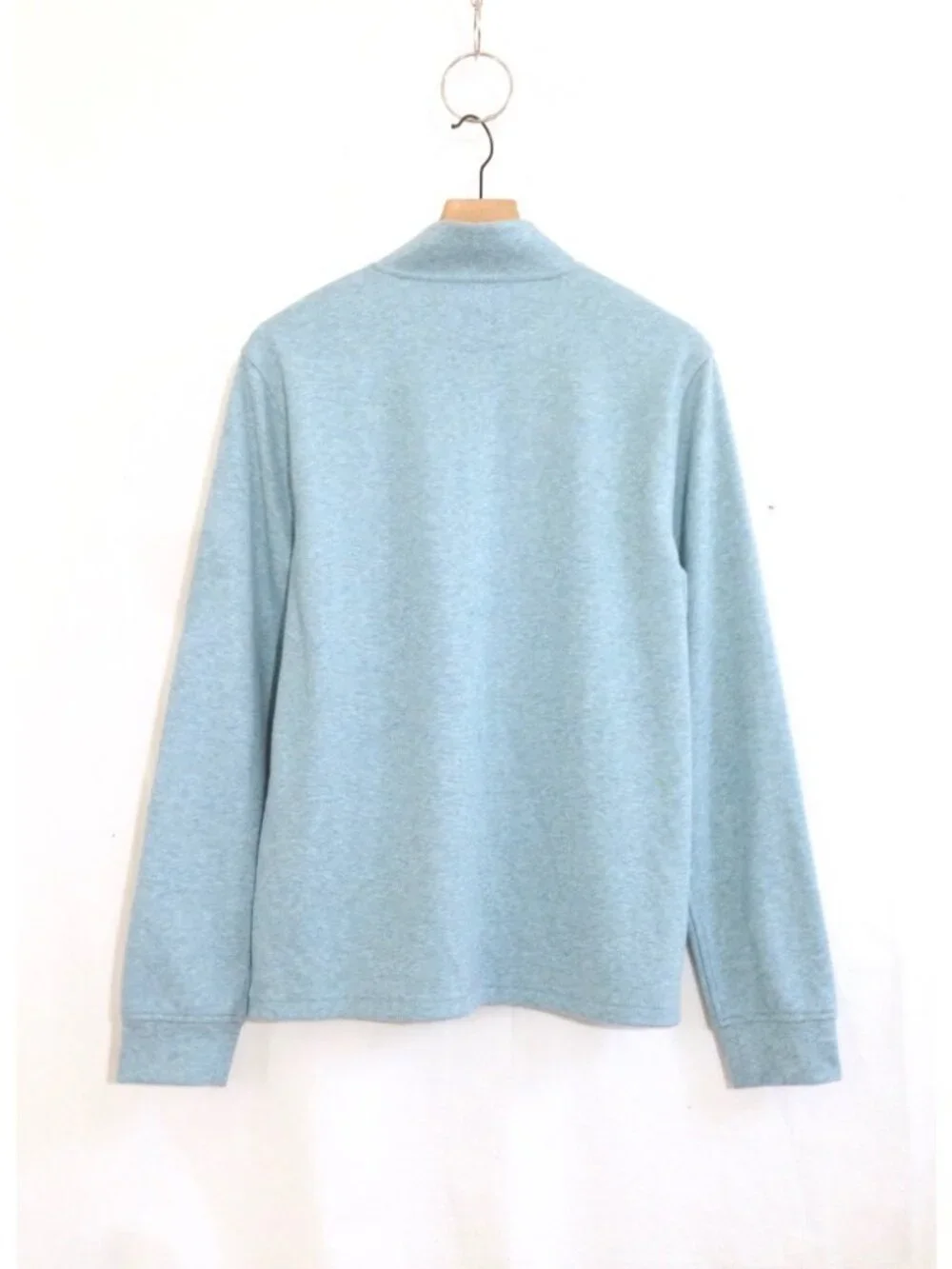 J.Crew Men’s Soft-knit, Half-zip Pullover Fall 26 Sample in Vintage Teal-Med-NWT